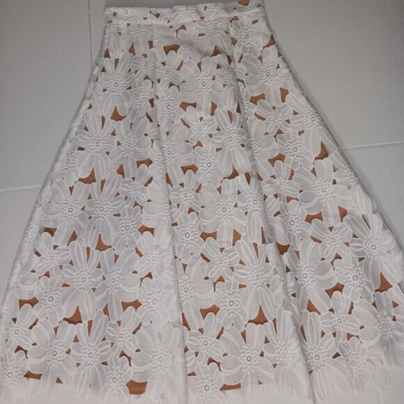 MICHAEL MICHAEL KORS FLORAL PRINT SKIRT - Picture 6 of 14